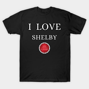 I LOVE SHELBY | Alabam county United state of america T-Shirt